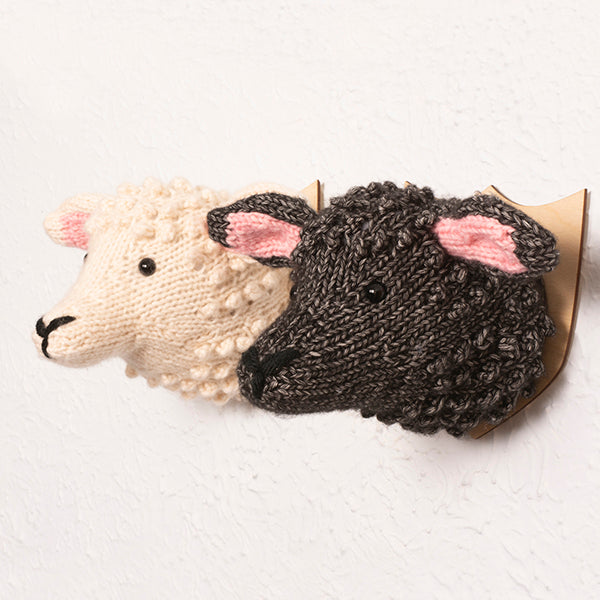 Mini Sheep Head Knitting Kit