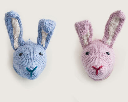 Mini Hare Head Knitting Kit