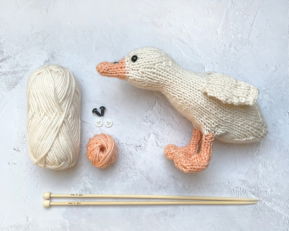 Duckling Knitting Kit