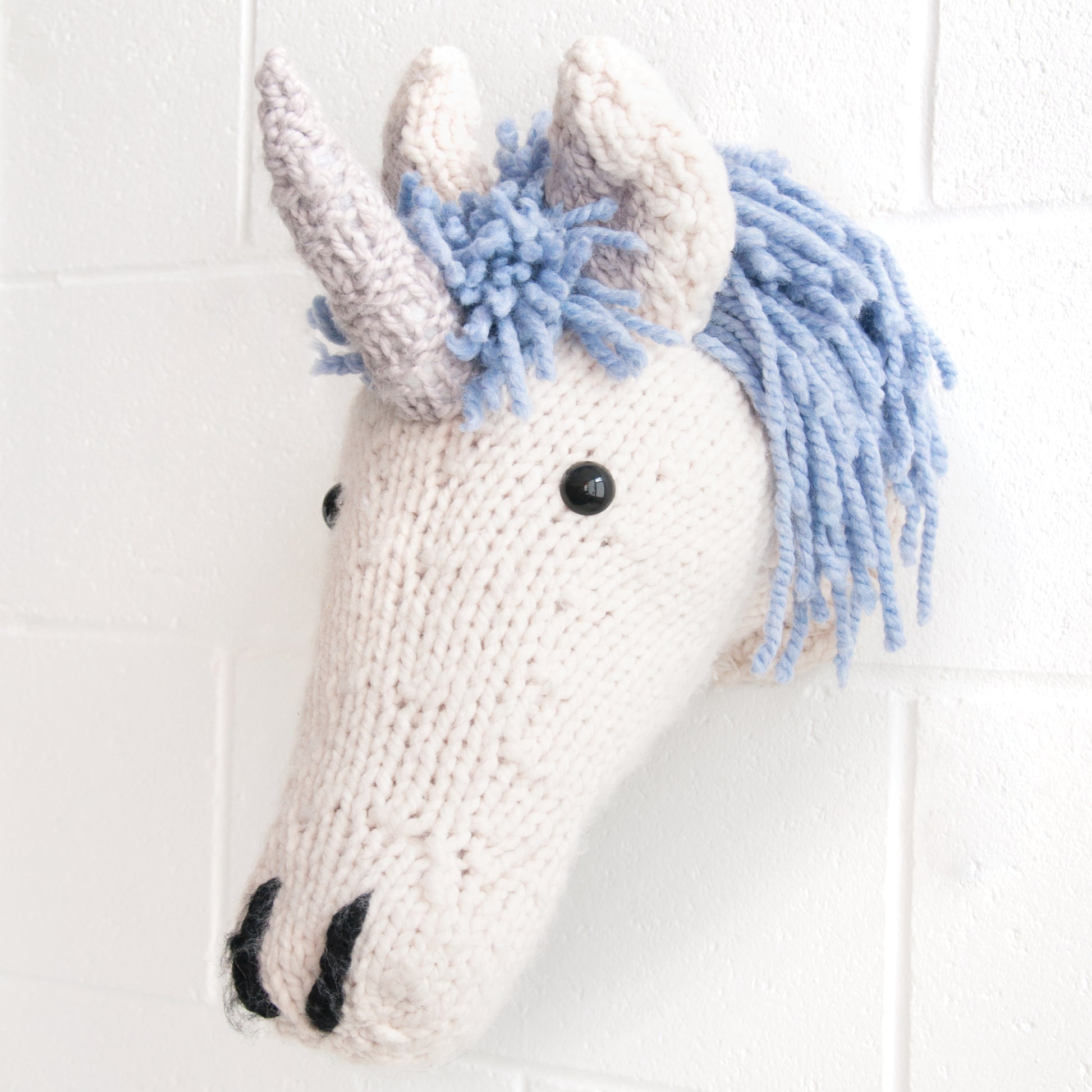 Giant Unicorn Head Knitting Kit (4508614033540)
