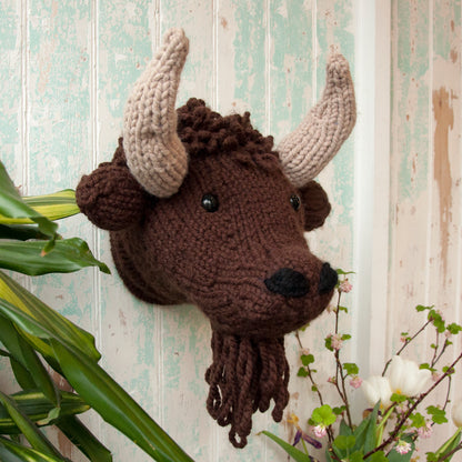 Giant Bison Head Knitting Kit (4571923644548)