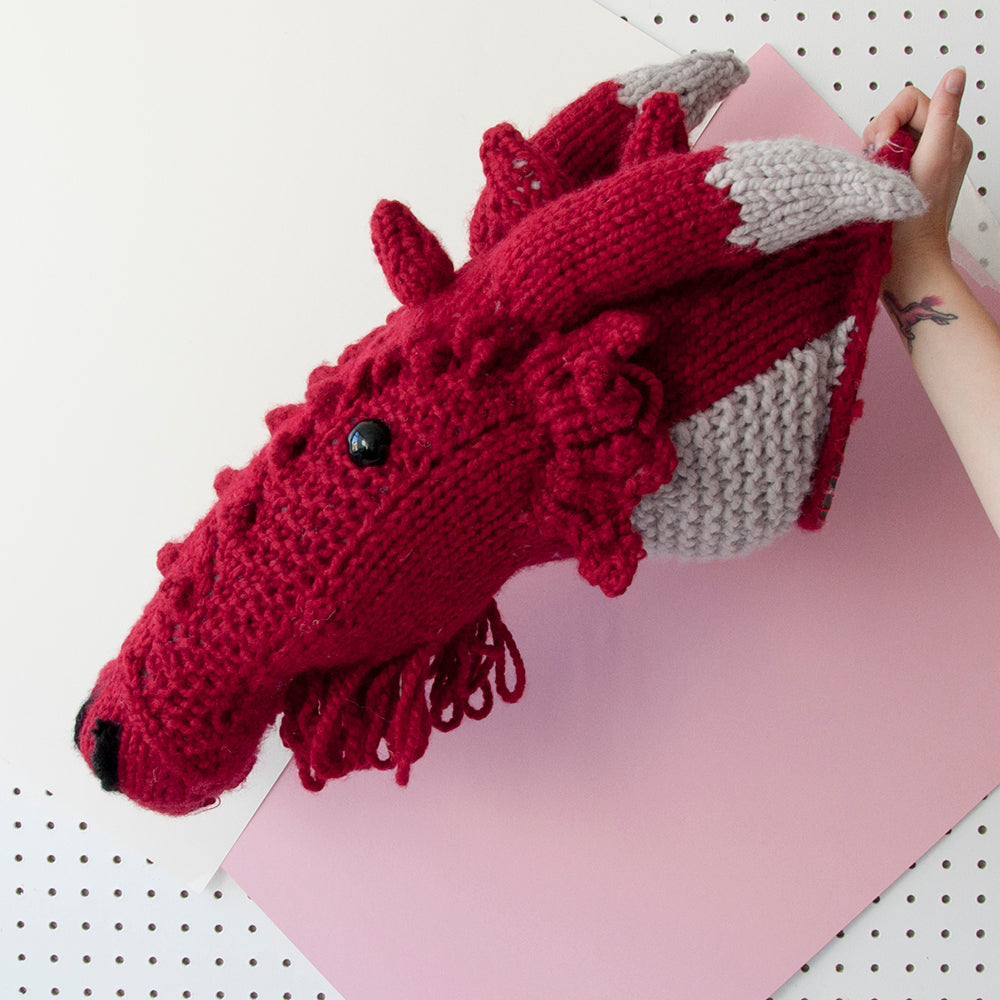 Giant Dragon Head Knitting Kit (4594304155780)