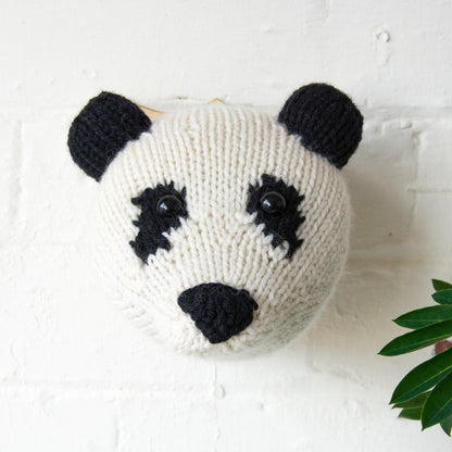 Mini Panda Head Knitting Kit (4594246484100)