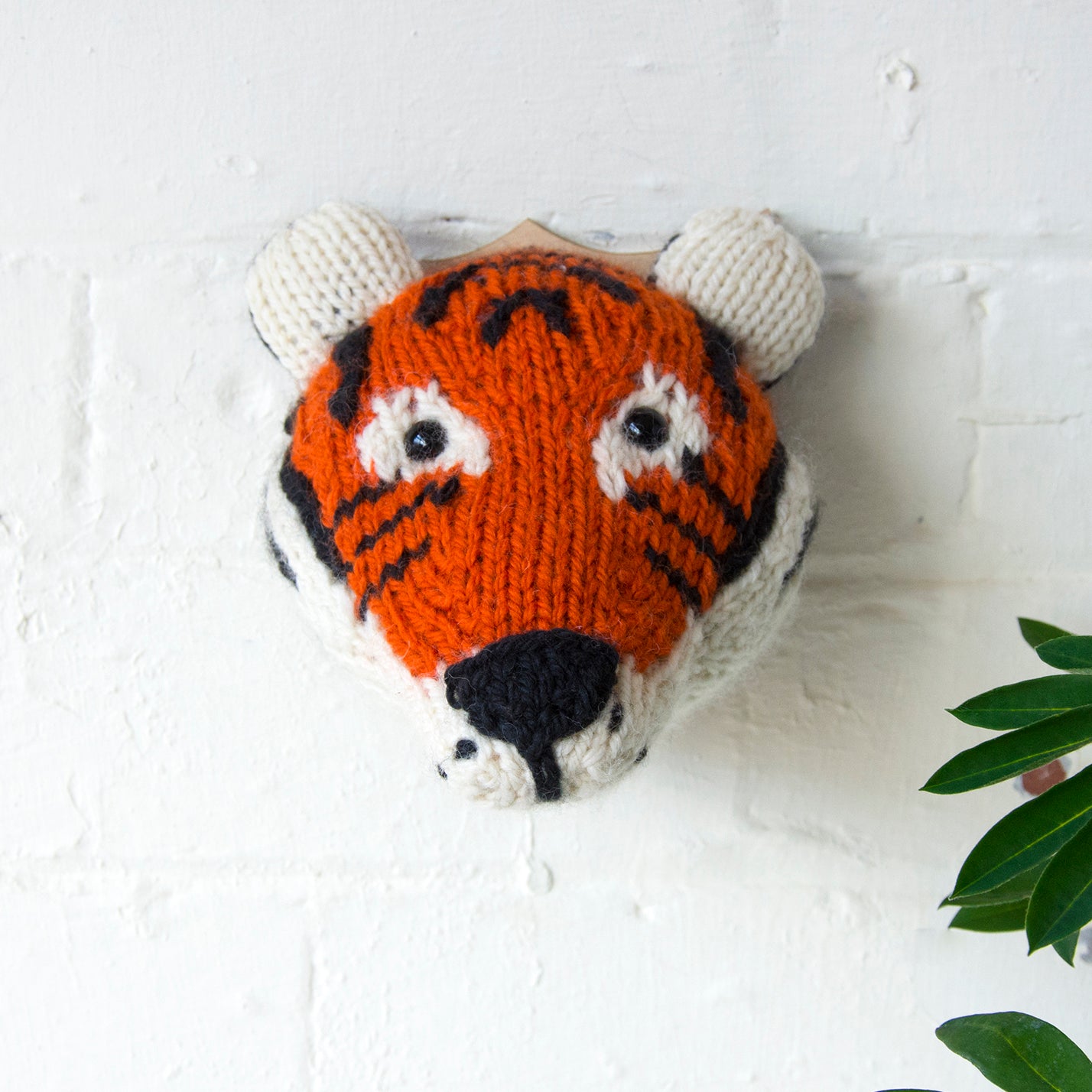 Mini Tiger Head Knitting Kit (4579100754052)