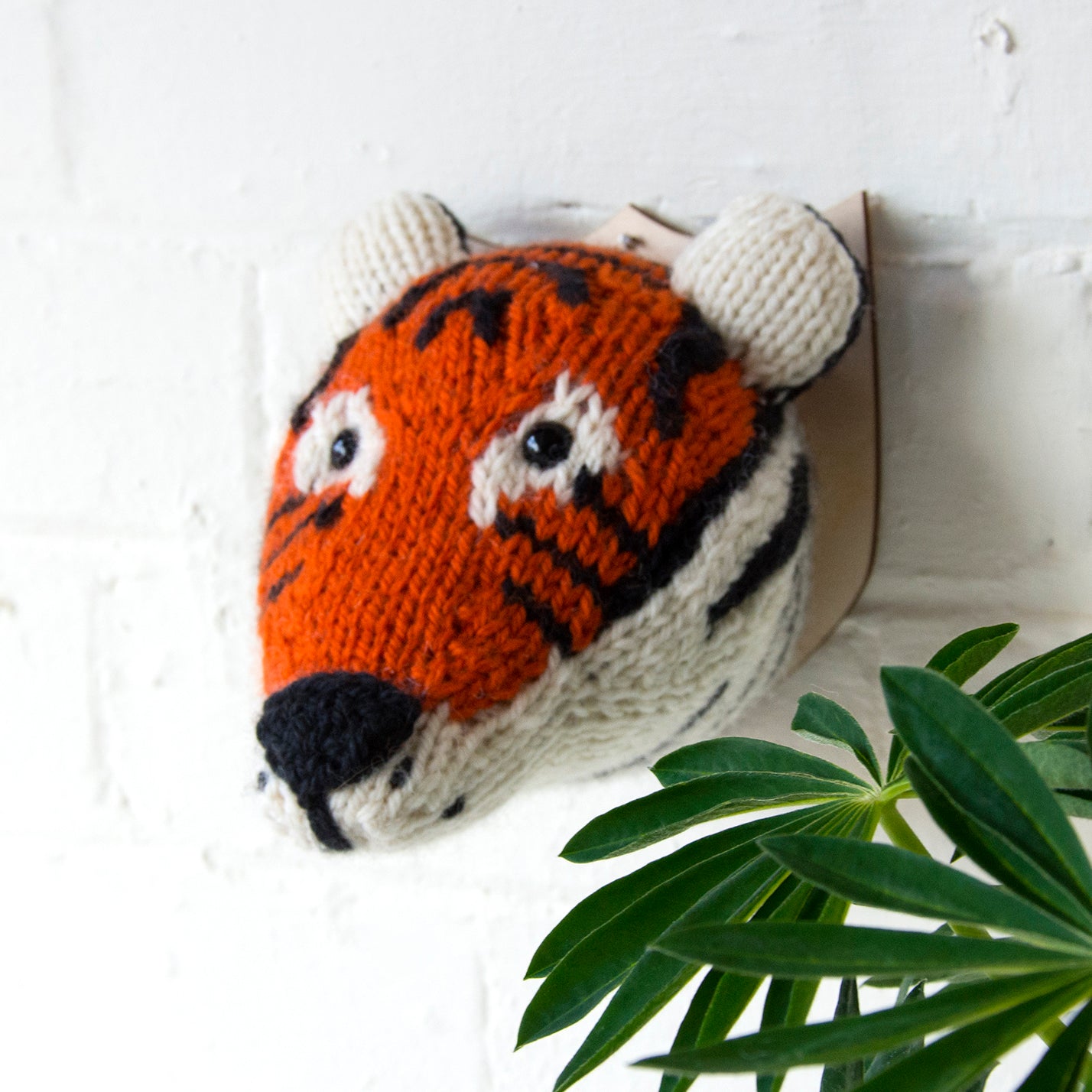 Mini Tiger Head Knitting Kit (4579100754052)